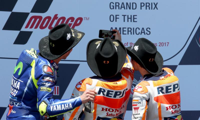 Podio Moto GP